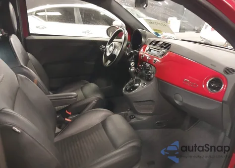 2015 Fiat 500 Sport from USA, damaged, VIN 3C3CFFBR4FT562221